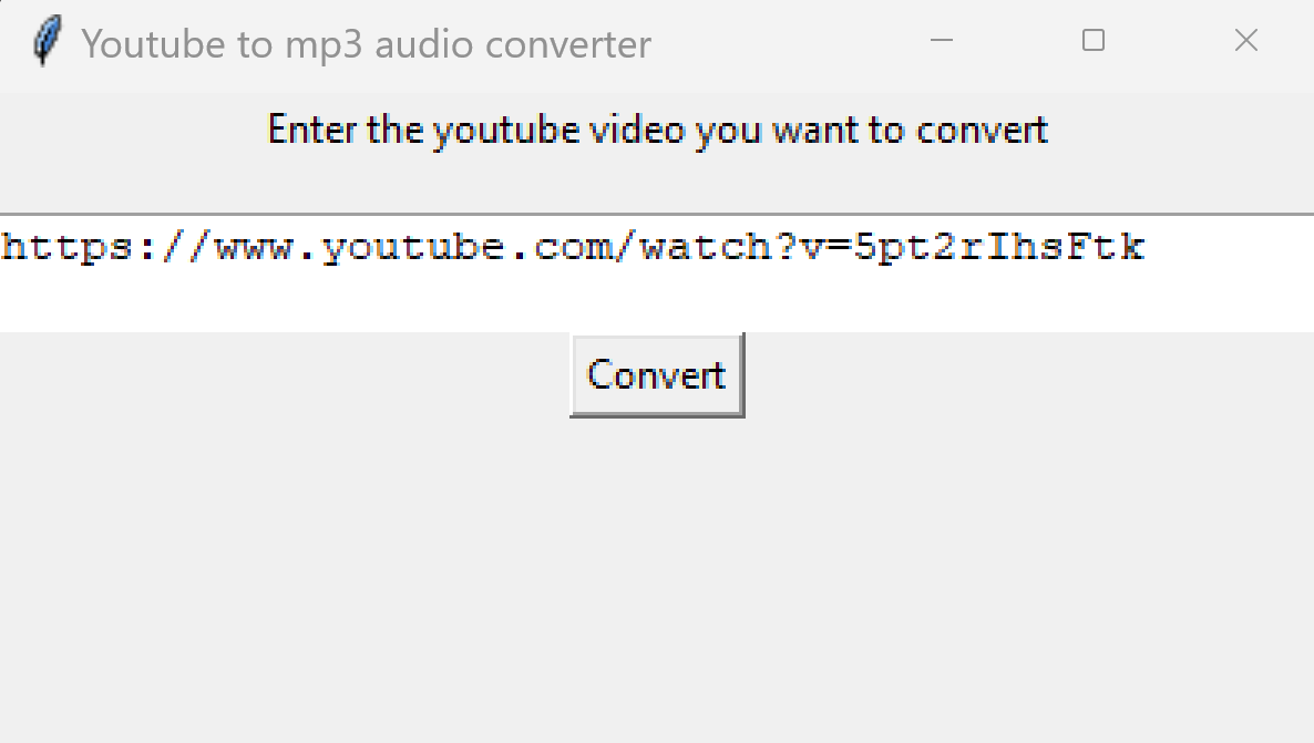 Youtube to Audio Converter